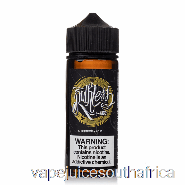 Vape Juice South Africa Gold - Ruthless Vapor - 120Ml 6Mg